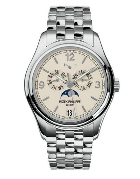 Patek Philippe replica Complications Moon-Phase Cream Dial 5146/1G-001 Patek Philippe replica Complications Moon-Phase Cream Dial 5146/1G-001